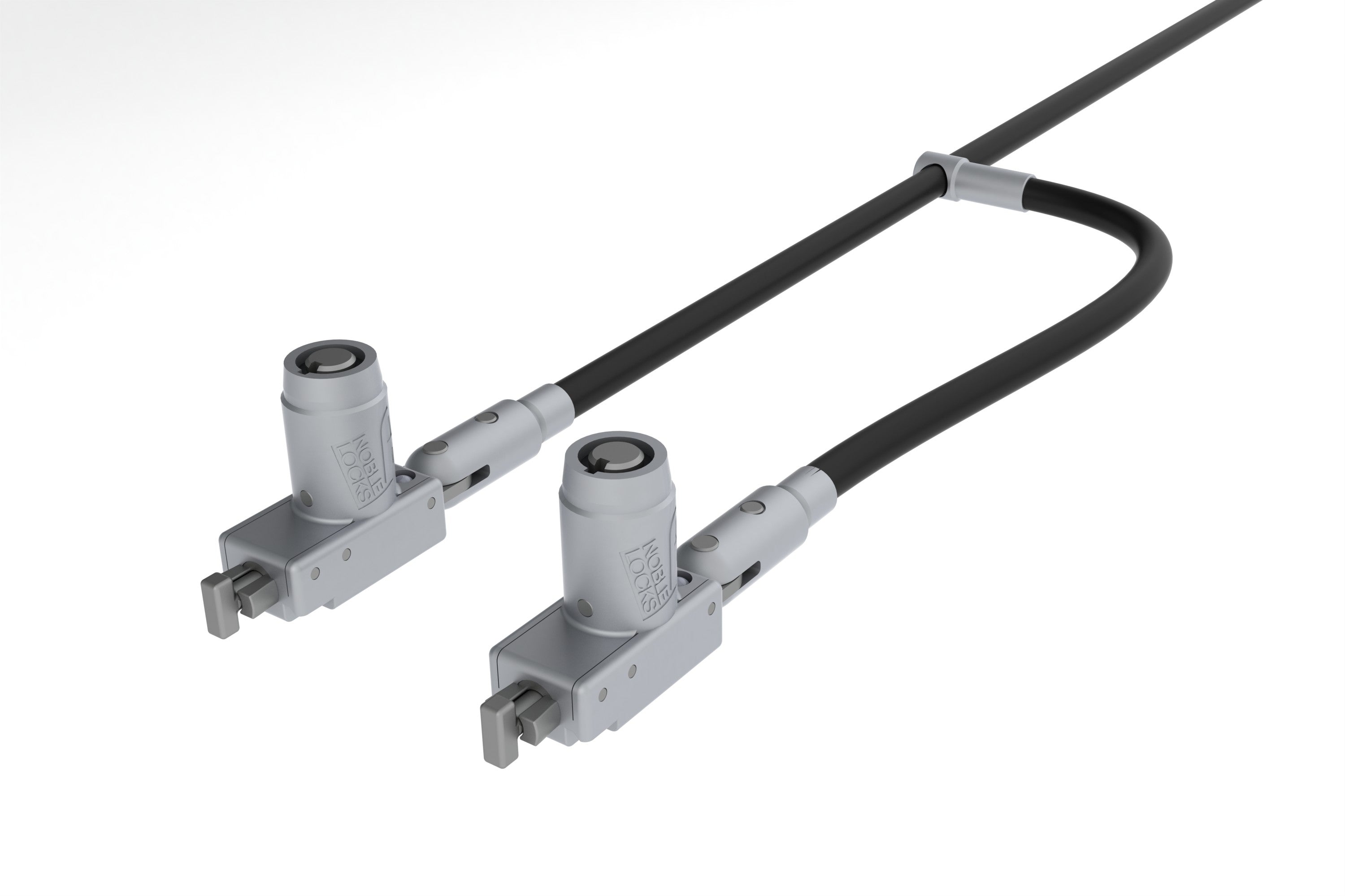 Noble Double head T-Bar Lock with barrel key and cable trap – TechExpress