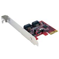 StarTech 2 Port SATA 6 Gbps PCI Express SATA Controller Card - TechExpress 