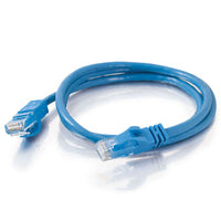 5m Cat6a Booted Shielded (SSTP) Network Patch Cable - Blue - TechExpress 