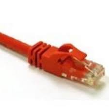 5m Cat6 Booted Unshielded (UTP) Crossover Patch Cable - Red - TechExpress 