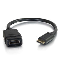 HDMI® Mini Male to HDMI® Female Adapter Converter Dongle - TechExpress 