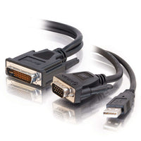 C2G 2m M1 / VGA M + USB Cable - TechExpress 